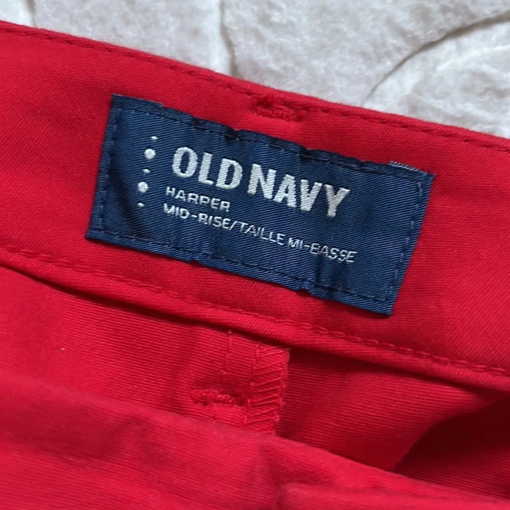 Old Navy Harper Mid Rise Pants Size 8 - Picture 8 of 12